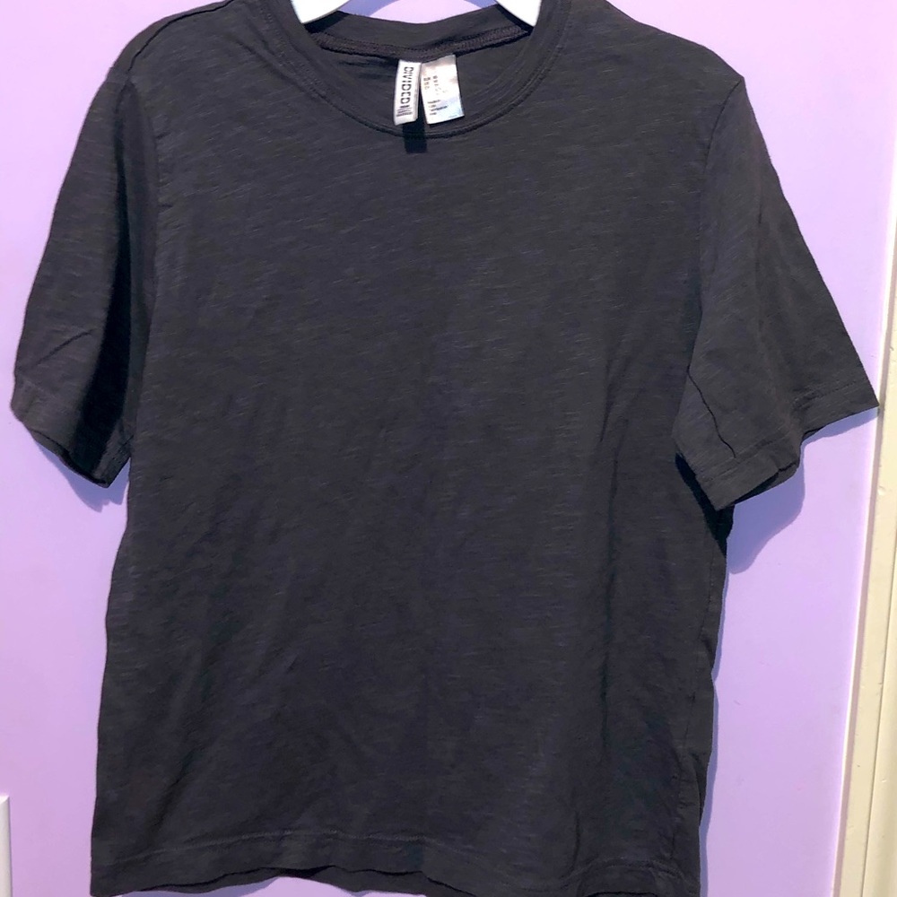 h&m grey tshirt